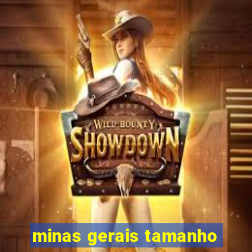 minas gerais tamanho