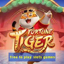 free to play slots games