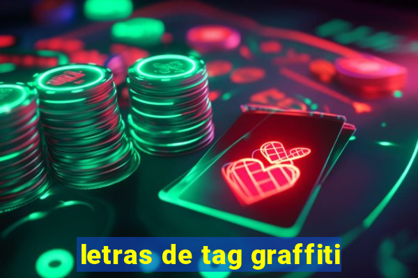 letras de tag graffiti