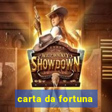 carta da fortuna