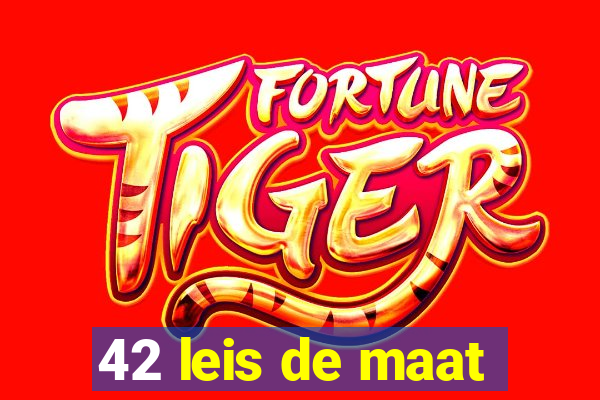 42 leis de maat