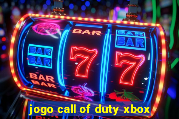 jogo call of duty xbox