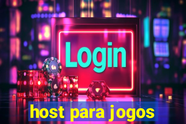 host para jogos