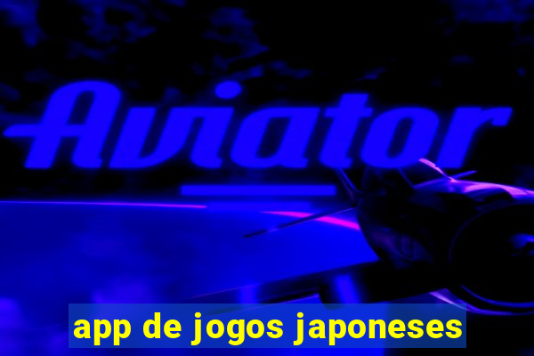 app de jogos japoneses