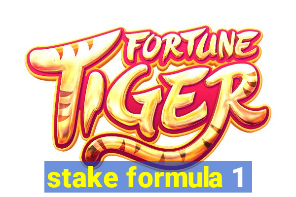 stake formula 1