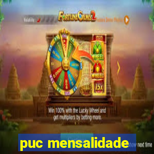 puc mensalidade