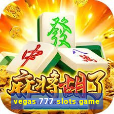 vegas 777 slots game