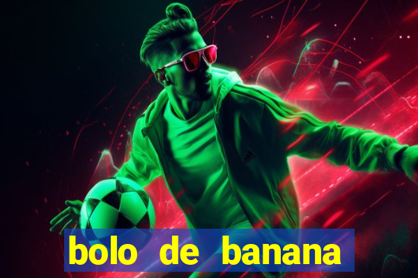 bolo de banana menino prendado