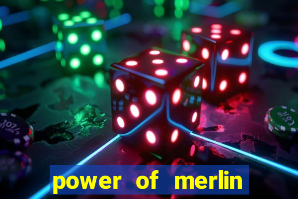 power of merlin megaways slot