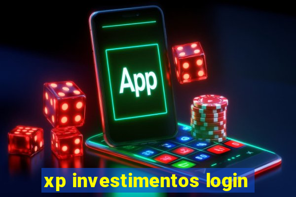 xp investimentos login