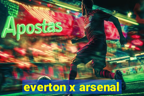 everton x arsenal