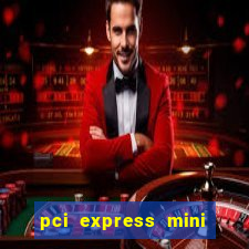 pci express mini card slot