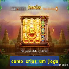 como criar um jogo de apostas