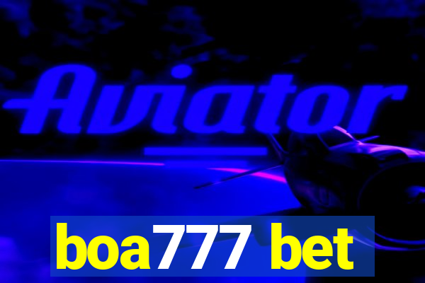 boa777 bet