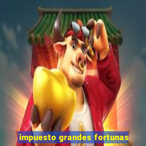 impuesto grandes fortunas