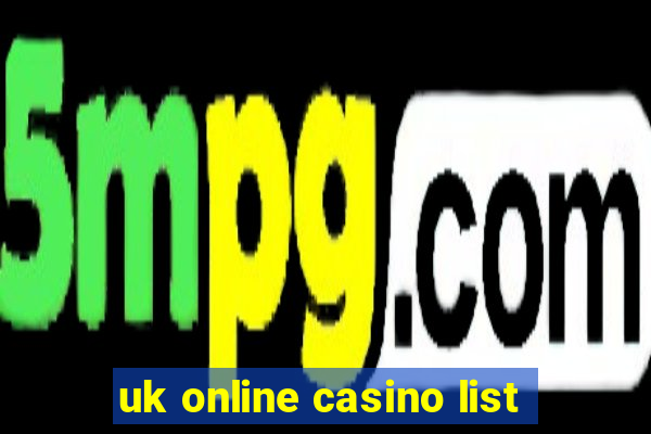 uk online casino list