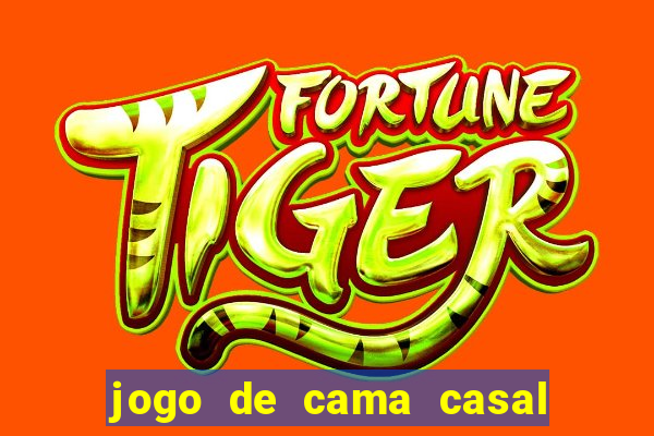 jogo de cama casal 200 fios percal