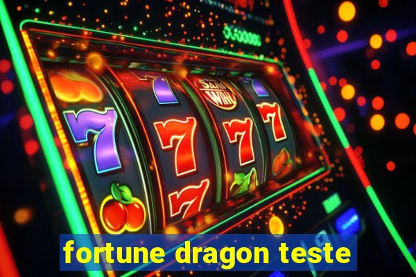 fortune dragon teste