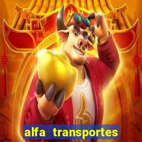 alfa transportes novo hamburgo