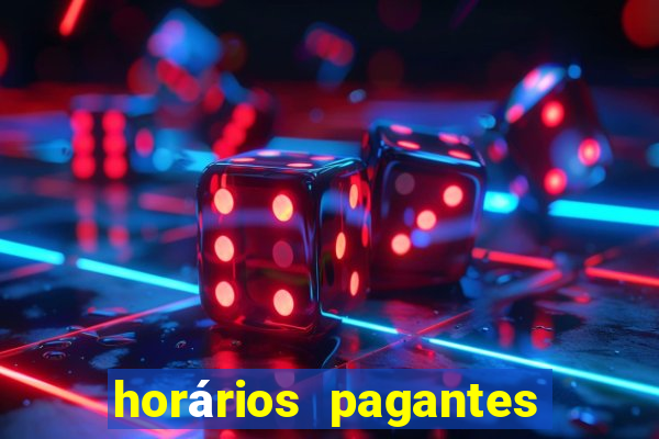 horários pagantes pg soft