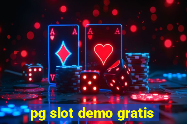 pg slot demo gratis