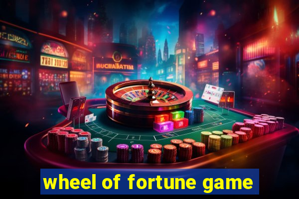 wheel of fortune game