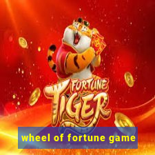 wheel of fortune game