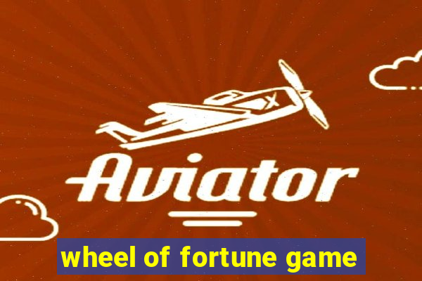 wheel of fortune game