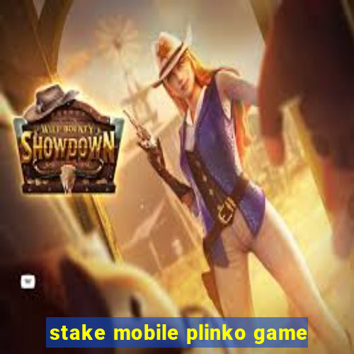 stake mobile plinko game