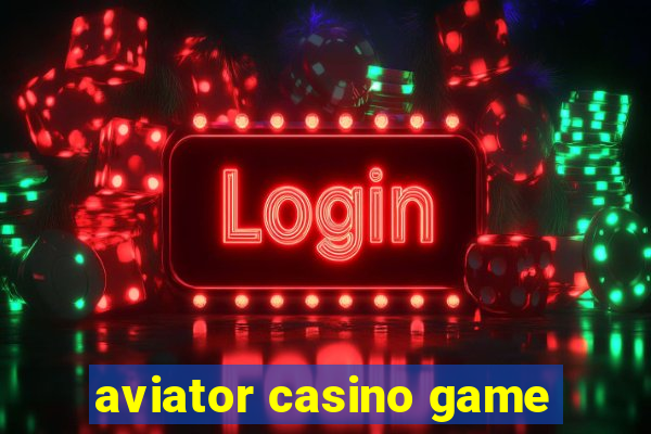 aviator casino game