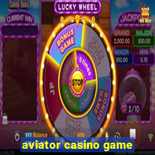 aviator casino game