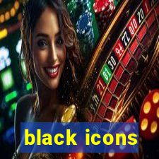 black icons