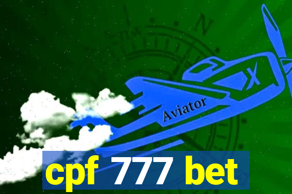 cpf 777 bet