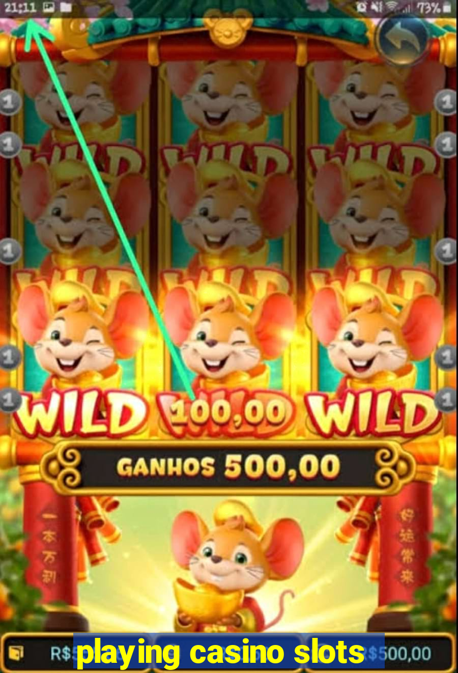 playing casino slots