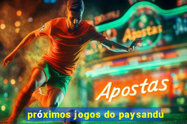 próximos jogos do paysandu