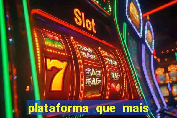 plataforma que mais paga fortune tiger