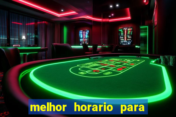 melhor horario para jogar fortune rabbit