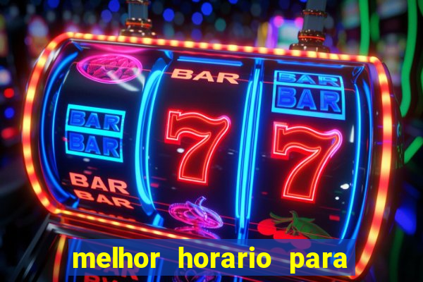 melhor horario para jogar fortune rabbit