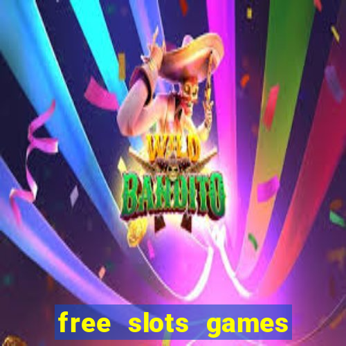 free slots games real money