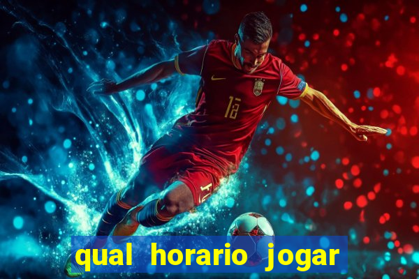 qual horario jogar no tigrinho