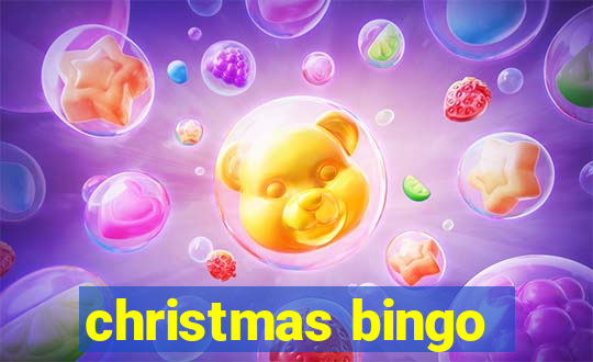 christmas bingo