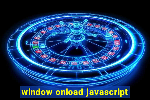 window onload javascript