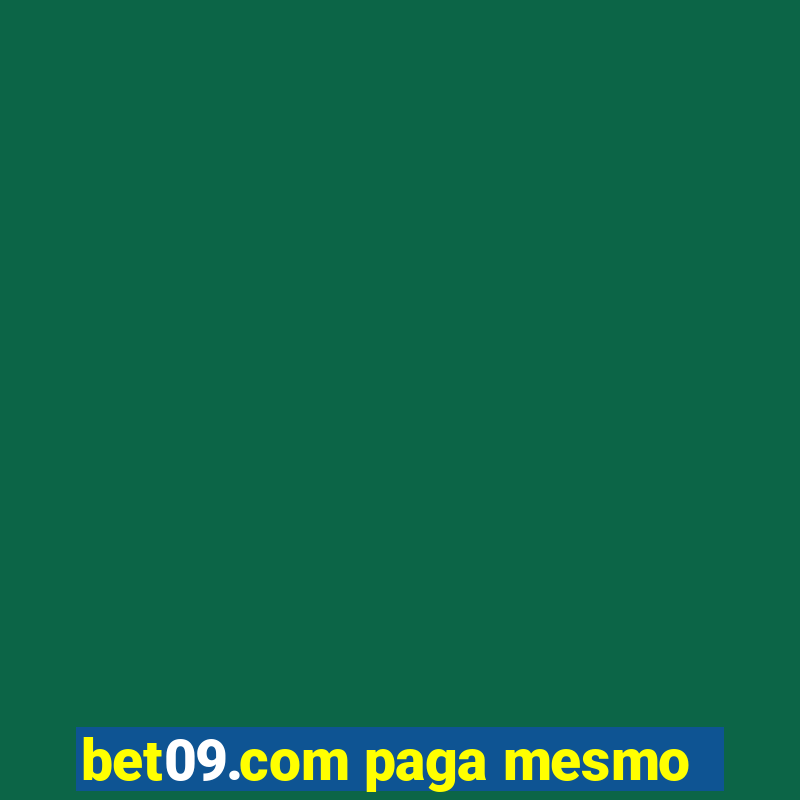 bet09.com paga mesmo