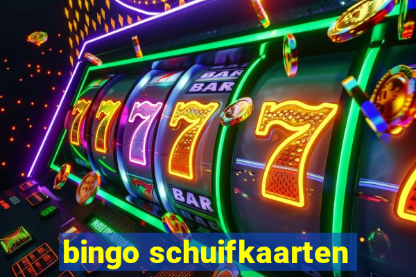 bingo schuifkaarten