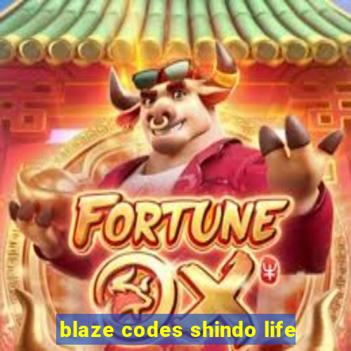 blaze codes shindo life