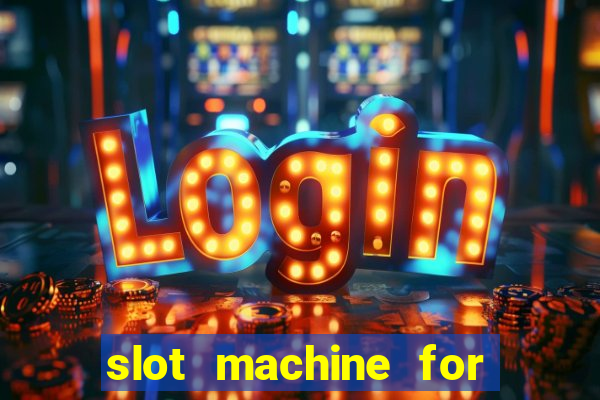 slot machine for home bar