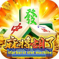 starburst slot machine