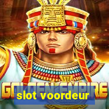 slot voordeur