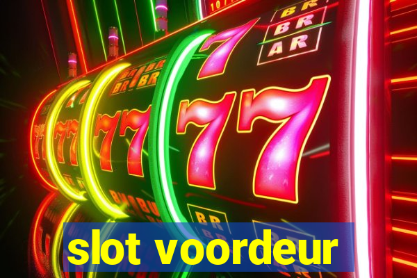 slot voordeur