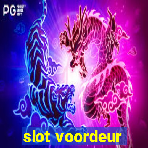 slot voordeur